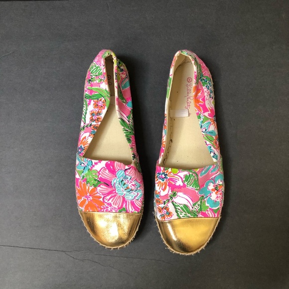 Women’s Lilly Pulitzer for Target flats. Size 8.5 - Picture 1 of 9